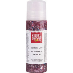 Κόλλα glitter confetti Knorr prandell πολύχρωμα αστέρια 50ml