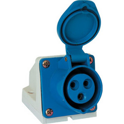 ΠΡΙΖΑ ΣΤΑΘΕΡΗ HT-113 16A IP44 1P+N+E 230V