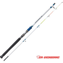 Sim Engineering Blue Moon Καλάμι Ψαρέματος για Καθετή Carbon Δίσπαστο 1.8m 60-120gr