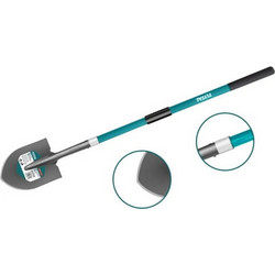 Φτυάρι Μεταλλικό με Fiberglass Χειρολαβή Total (THTH12101)