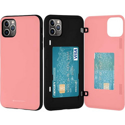 GOOSPERY DOOR BUMPER CASE IPHONE 11 PRO / X / XS - PINK SAND