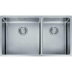 Franke Square BXX 220-42-30 Υποκαθήμενος Νεροχύτης Inox Ματ 78x45cm