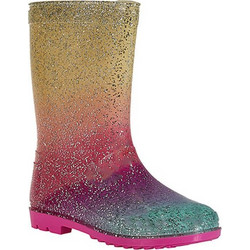Elenross GS01725C Γαλότσα παιδική rainbow glitter