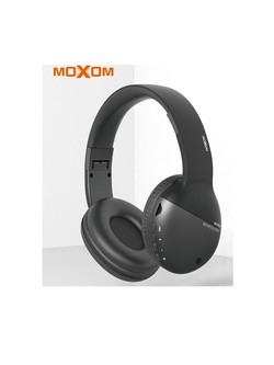 Moxom MX-WL22 Ασύρματα Bluetooth Ακουστικά On Ear με Noise Canceling Μαύρα