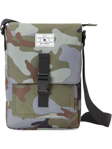 DC Explorer Satchel 2 Ανδρική Τσάντα Ώμου / Χιαστί Πράσινη ADYBA03041-XKGS