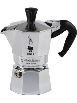 Bialetti Moka Express Μπρίκι Espresso 1Cup Inox