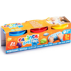 Carioca Baby Πλαστοζυμαράκια 3τμχ
