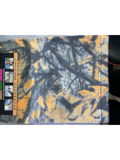 Λαιμουδιέρα προσώπου για κρύο καιρό MULTI ORANGE CAMO