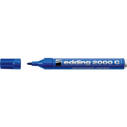 Μαρκαδόρος Edding 2000 Ανεξίτηλος 3mm Μπλε