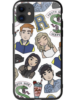 Θήκη Riverdale iPhone 11 Groove TPU (Tempered Glass και TPU)