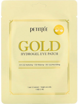 Petitfee Gold Hydrogel Eye Patches για Αντιγήρανση με Κολλαγόνο 2τμχ
