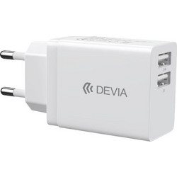 Devia RLC-526 Φορτιστής Χωρίς Καλώδιο με 2 Θύρες USB-A