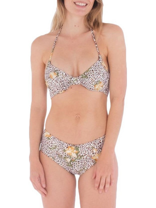 Hurley Bikini Set Τριγωνάκι Μπεζ HT1117D-118