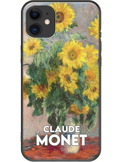 Θήκη Claude Monet iPhone 11 Black TPU (Μαύρη Σιλικόνη)