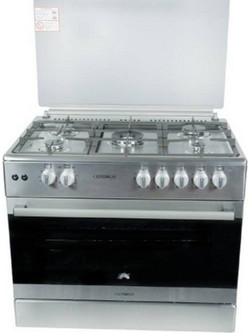 Calfer Gas F9S50G2-X Κουζίνα Αερίου 96lt με Εστίες Αερίου 90cm