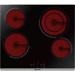Brandt BPV6421B Κεραμική Εστία Αυτόνομη με Λειτουργία Κλειδώματος 58x51cm