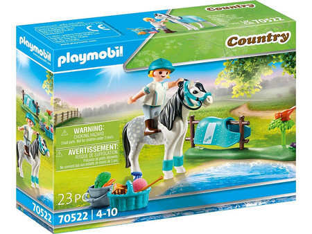 Playmobil Country Αναβάτρια με Classic Πόνυ για 4-10 Ετών 70522