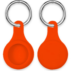 Apple AirTag Silicon Key Ring - Πορτοκαλί