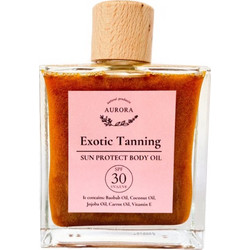 Aurora Exotic Λάδι Μαυρίσματος Σώματος SPF30 100ml