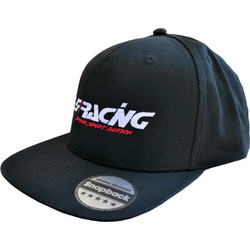 Simoni Racing Ανδρικό Καπέλο Jockey Snapback Υφασμάτινο Μαύρο ACTSRCAP