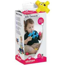 Edushape Μαλακά τουβλάκια Baby connects - 12τμχ 12 μηνών+