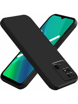 Forcell Silicone Θήκη Σιλικόνης για Xiaomi Redmi 10C - Μαύρο