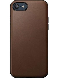 NOMAD θήκη δερμάτινη Modern Rugged rustic για Apple iPhone SE 2022,2020,iPhone 7, 8 - ΚΑΦΕ - NM01200185