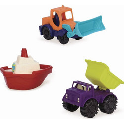 B.Toys Σετ Οχήματα Mini Loaders & Floaters 3Τμχ BX1528Z