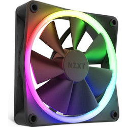 NZXT F120 Case Fan 120mm RGB με Σύνδεση 4-Pin PWM Black