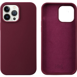 Idol 1991 Velvet Elite Back Cover Burgundy (iPhone 13 Pro Max)