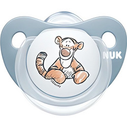 Nuk Trendline Disney Winnie The Pooh Tiger Ανατομική Ορθοδοντική Πιπίλα Σιλικόνης 0-6m Μπλε