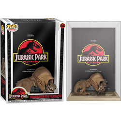 Funko Pop! Movie Posters Jurassic Park 03 Tyrannosaurus Rex & Velociraptor
