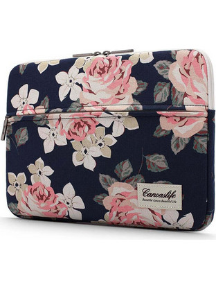 Canvaslife Sleeve Θήκη Laptop 14" Navy Rose