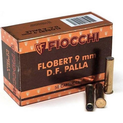 Fiocchi Flobert Φυσίγγια Μονόβολα 9Cal 9mm 50τμχ
