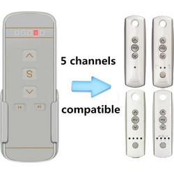 Τηλεχειριστήριο αντικατ΄άστασης για SOMFY Telis 1 Pure, Telis 4 Pure, 433 Mhz, 5 κανάλια