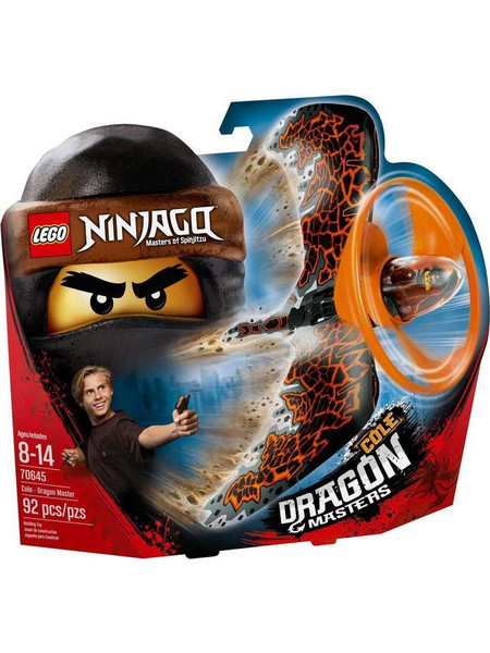 Lego Ninjago Cole Dragon Master για 8-14 Ετών 70645