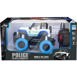 Blue Toys Όχημα Αστυνομίας Τηλεκατευθυνόμενο Τζιπ Off Road 4WD MKL689531