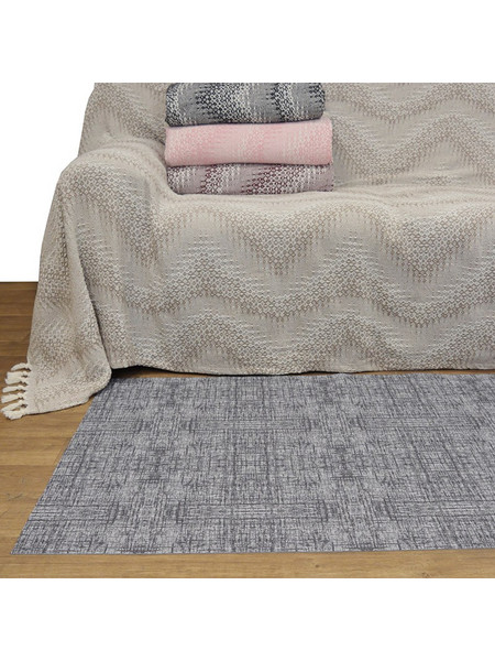 Πατάκι 45X75 Viopros Αλονα Μαύρο (45x75)