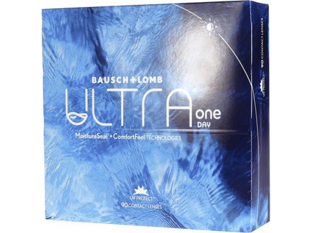 Bausch & Lomb Ultra OneDay Ημερήσιοι Φακοί Επαφής Σιλικόνης Υδρογέλης με Φίλτρο UV 90τμχ