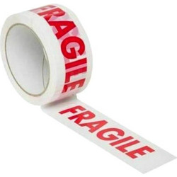 Ταινία Συσκευασίας Selloplast Fragile 4.8cmc60m 1τμχ Κόκκινη 3016001