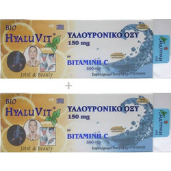 Medichrom Bio Hyaluvit 150mg & Vitamin C 500mg 2x30 Ταμπλέτες