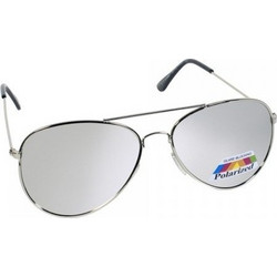 Vitorgan EyeLead L621 Γυαλιά Ηλίου Aviator Μεταλλικά Ασημί με Γκρι Polarized Φακό