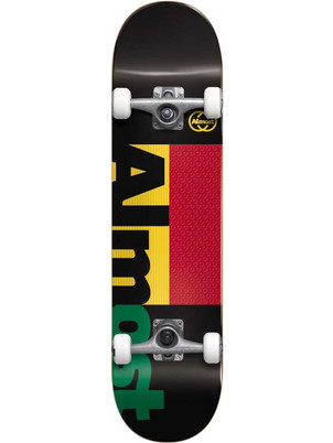 Almost Skateboards Ivy League Premium Black 7.375
