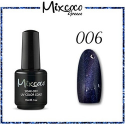 Mixcoco 006 Top Coat Cat Eye Ημιμόνιμο Βερνίκι Νυχιών 15ml