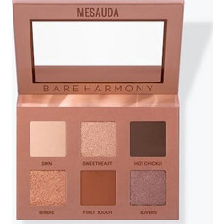 Mesauda Bare Harmony Warm Nude Παλέτα Σκιών 6gr