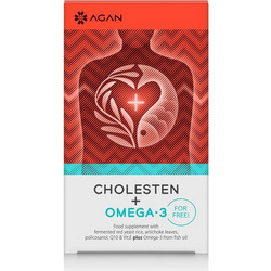 Samcos Agan Cholesten & Omega 3 30s + 30 Ταμπλέτες