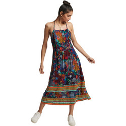 Superdry Ovin Maxi Καλοκαιρινό Καθημερινό Φόρεμα Πολύχρωμο W8011059A-6WP