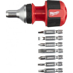 Milwaukee 4932471868 8 σε 1 Μικρό χούφτας κατσαβίδι καστάνιας