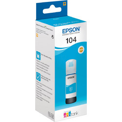 Epson 104 Cyan Μελάνι Εκτυπωτή Inkjet