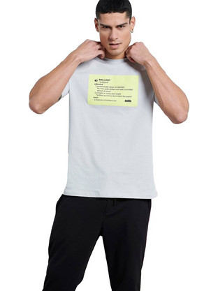 BodyTalk Ανδρικό Αθλητικό T-Shirt Γκρι 1221-954528-00506